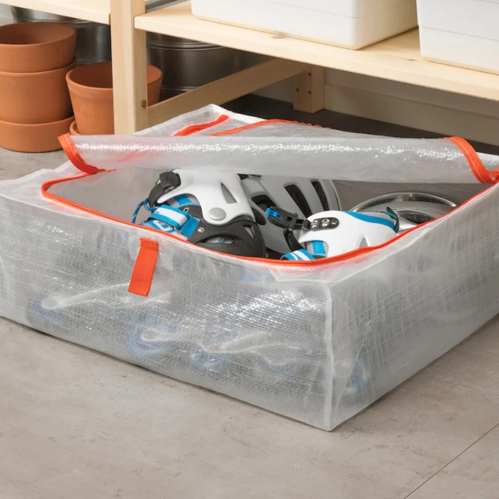 Three IKEA Zip Storage Case